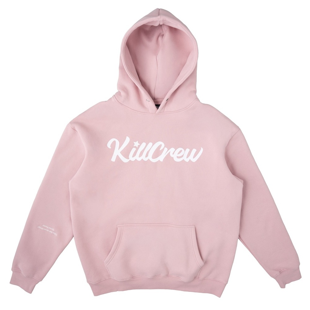 Kill Crew Soft Pink Hoodie